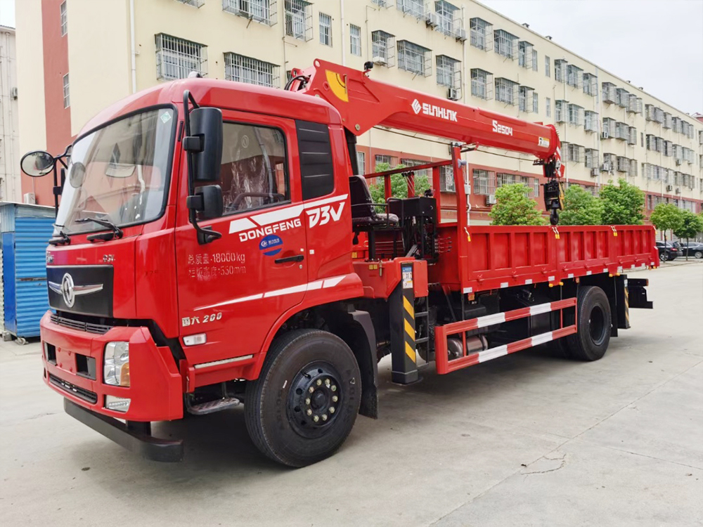 東風(fēng)專底D3V單橋宏昌天馬10噸隨車吊